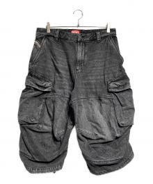 DIESEL（ディーゼル）の古着「D-ARNE-SHORT-S」｜ブラック