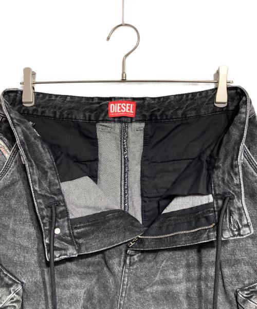 DIESEL（ディーゼル）DIESEL (ディーゼル) D-ARNE-SHORT-S ブラック サイズ:30の古着・服飾アイテム