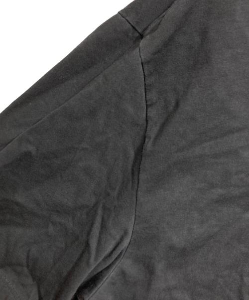 Maison Margiela（メゾンマルジェラ）Maison Margiela (メゾンマルジェラ) ガーメントダイ ブラック オーバーTシャツ/Garment-dyed black oversized T-shirt ブラック サイズ:46の古着・服飾アイテム