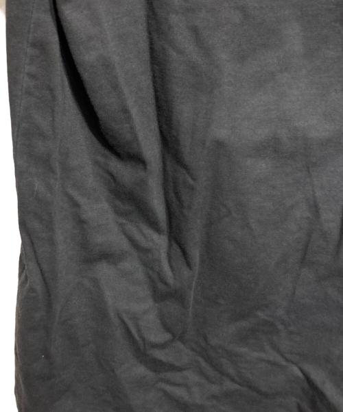 Maison Margiela（メゾンマルジェラ）Maison Margiela (メゾンマルジェラ) ガーメントダイ ブラック オーバーTシャツ/Garment-dyed black oversized T-shirt ブラック サイズ:46の古着・服飾アイテム