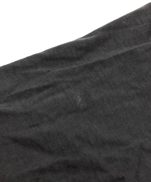 Maison Margiela（メゾンマルジェラ）Maison Margiela (メゾンマルジェラ) ガーメントダイ ブラック オーバーTシャツ/Garment-dyed black oversized T-shirt ブラック サイズ:46の古着・服飾アイテム