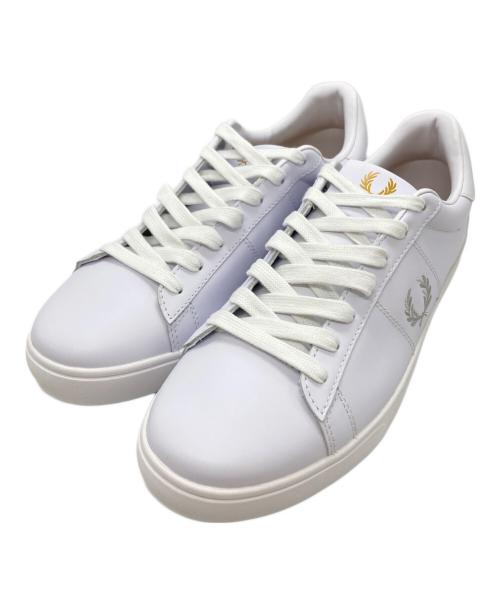 FRED PERRY（フレッドペリー）FRED PERRY (フレッドペリー) スペンサーレザーシューズ/SPENCER LEATHER ホワイト サイズ:UK8の古着・服飾アイテム