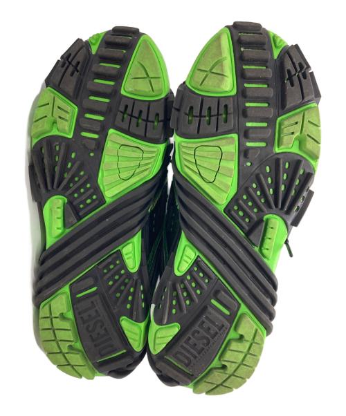 DIESEL（ディーゼル）DIESEL (ディーゼル) S-PROTOTYPE CR GREEN/エス・プロトタイプ・シーアール・グリーン  グリーン サイズ:26.5の古着・服飾アイテム