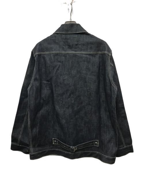 stussy（ステューシー）stussy (ステューシー) AUTHENTIC GEAR デニムジャケット インディゴ サイズ:Ｌの古着・服飾アイテム