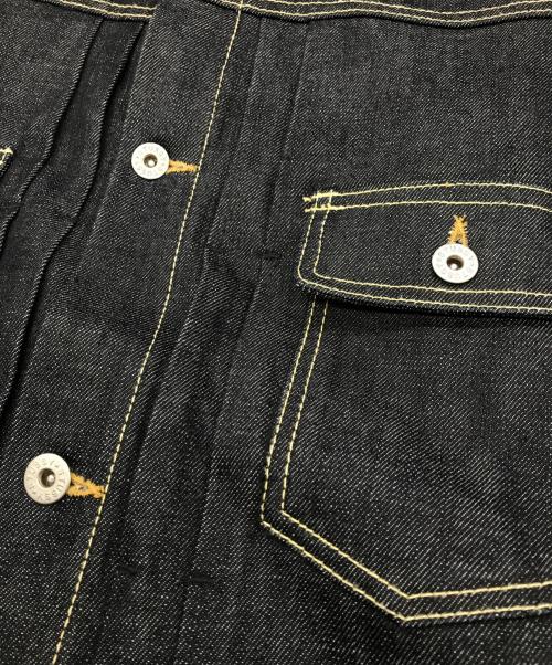 stussy（ステューシー）stussy (ステューシー) AUTHENTIC GEAR デニムジャケット インディゴ サイズ:Ｌの古着・服飾アイテム