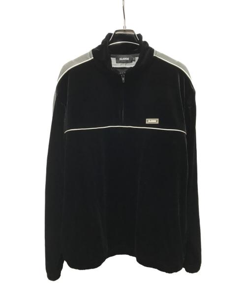 X-LARGE（エクストララージ）X-LARGE (エクストララージ) ベアロアハーフジップジャケット ブラック サイズ:Mの古着・服飾アイテム