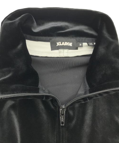 X-LARGE（エクストララージ）X-LARGE (エクストララージ) ベアロアハーフジップジャケット ブラック サイズ:Mの古着・服飾アイテム