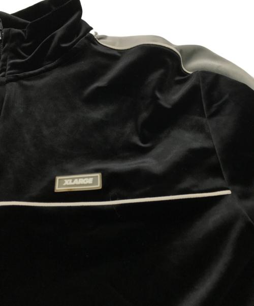 X-LARGE（エクストララージ）X-LARGE (エクストララージ) ベアロアハーフジップジャケット ブラック サイズ:Mの古着・服飾アイテム