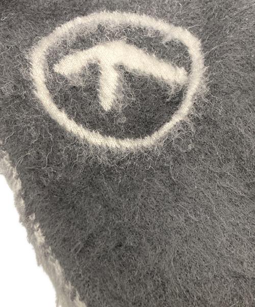 SUPREME（シュプリーム）Supreme (シュプリーム) Aphex Twin Mohair Sweater ブラック×ホワイト サイズ:Sの古着・服飾アイテム