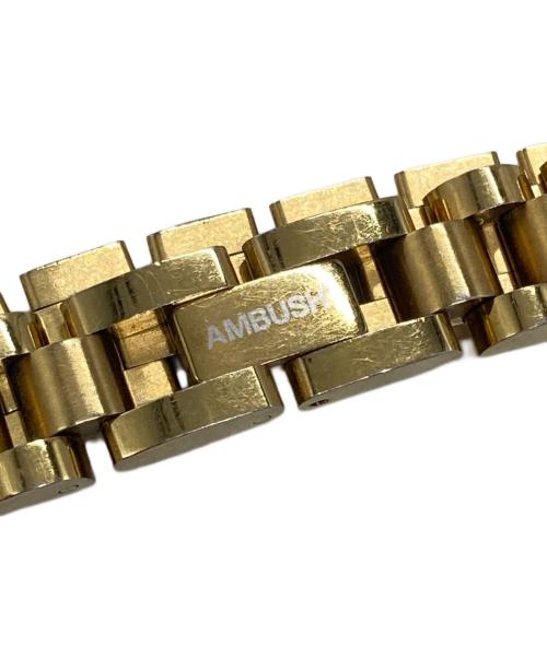 AMBUSH（アンブッシュ）AMBUSH (アンブッシュ) ROLLIE CHAIN BRACELET/ローリー・チェーン・ブレスレット ゴールド サイズ:2の古着・服飾アイテム