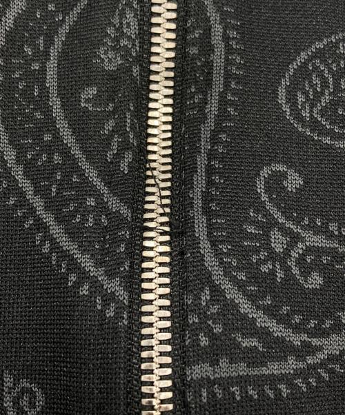 Needles（ニードルズ）Needles (ニードルズ) nubian (ヌビアン) 別注PAISLEY TRACK JACKET/ペイズリートラックジャケット ブラック サイズ:XXLの古着・服飾アイテム