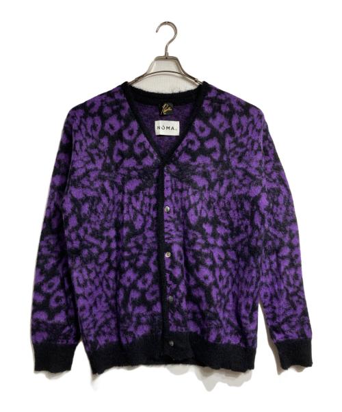 NOMA t.d.（ノーマティーディー）NOMA t.d. (ノーマティーディー) Needles (ニードルズ) モヘアニットカーディガン/Mohair knit cardigan パープル サイズ:Lの古着・服飾アイテム