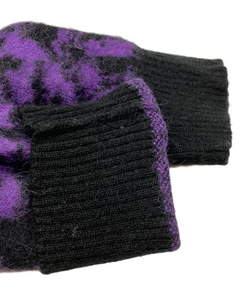 NOMA t.d.（ノーマティーディー）NOMA t.d. (ノーマティーディー) Needles (ニードルズ) モヘアニットカーディガン/Mohair knit cardigan パープル サイズ:Lの古着・服飾アイテム