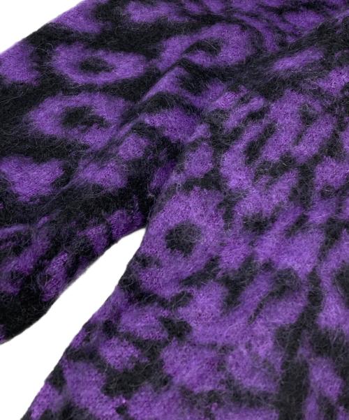 NOMA t.d.（ノーマティーディー）NOMA t.d. (ノーマティーディー) Needles (ニードルズ) モヘアニットカーディガン/Mohair knit cardigan パープル サイズ:Lの古着・服飾アイテム
