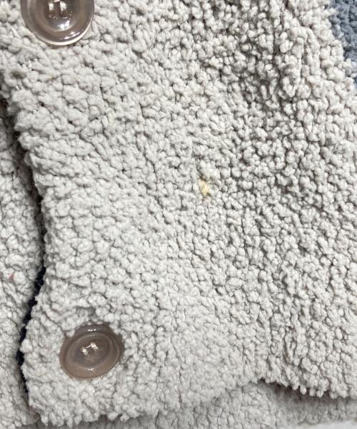 LAD MUSICIAN（ラッドミュージシャン）LAD MUSICIAN (ラッドミュージシャン) MOLE YARN INTARSIA KINT ARGYLE/モールヤーンインターシャニットアーガイル ネイビー サイズ:44の古着・服飾アイテム