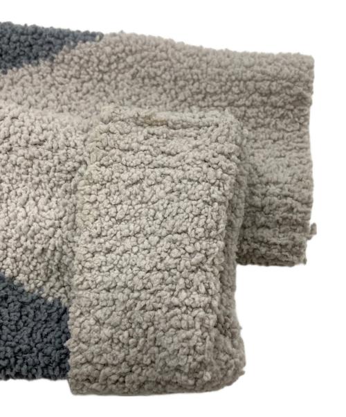 LAD MUSICIAN（ラッドミュージシャン）LAD MUSICIAN (ラッドミュージシャン) MOLE YARN INTARSIA KINT ARGYLE/モールヤーンインターシャニットアーガイル ネイビー サイズ:44の古着・服飾アイテム