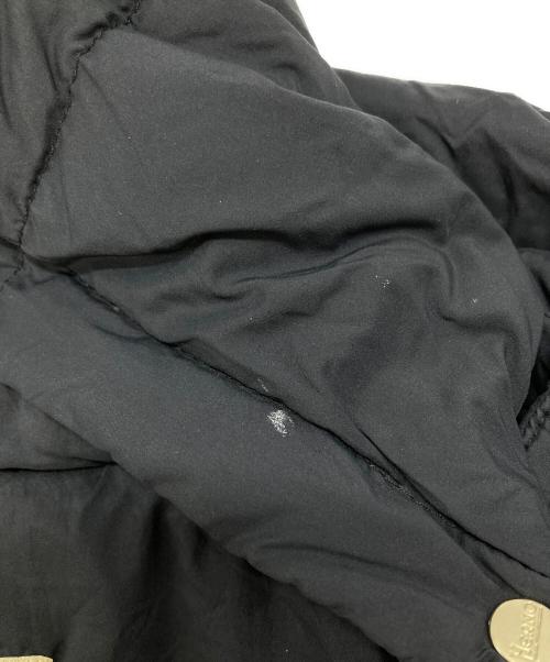 HERNO（ヘルノ）HERNO (ヘルノ) ESTNATION (エストネーション) アルパカ切替ダウンコート/Alpaca switch down coat ネイビー×ブラック サイズ:40の古着・服飾アイテム