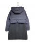 HERNO (ヘルノ) ESTNATION (エストネーション) アルパカ切替ダウンコート/Alpaca switch down coat ネイビー×ブラック サイズ:40：40000円