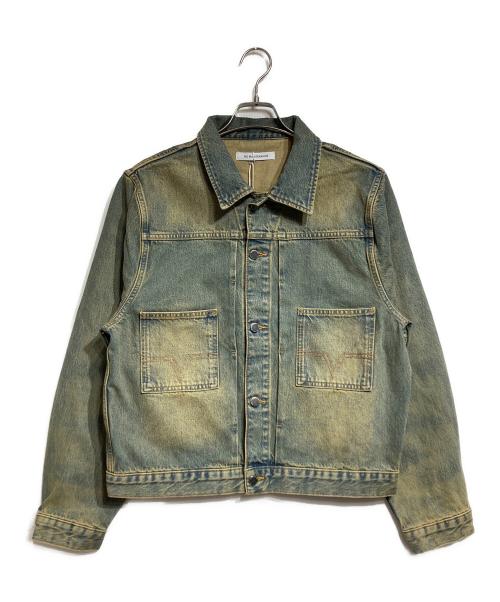 NO MAINTENANCE（ノーメンテナンス）NO MAINTENANCE (ノーメンテナンス) Haze Trucker Jacket/ヘイズトラッカージャケット インディゴ サイズ:Ｍの古着・服飾アイテム