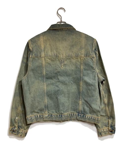 NO MAINTENANCE（ノーメンテナンス）NO MAINTENANCE (ノーメンテナンス) Haze Trucker Jacket/ヘイズトラッカージャケット インディゴ サイズ:Ｍの古着・服飾アイテム