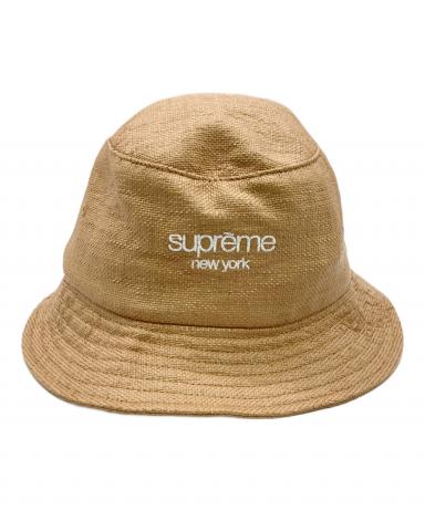 中古・古着通販】Supreme (シュプリーム) Raffia Crusher ブラウン