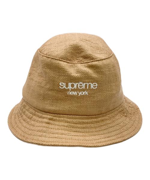 SUPREME（シュプリーム）Supreme (シュプリーム) Raffia Crusher ブラウン サイズ:Ｆｒｅｅの古着・服飾アイテム