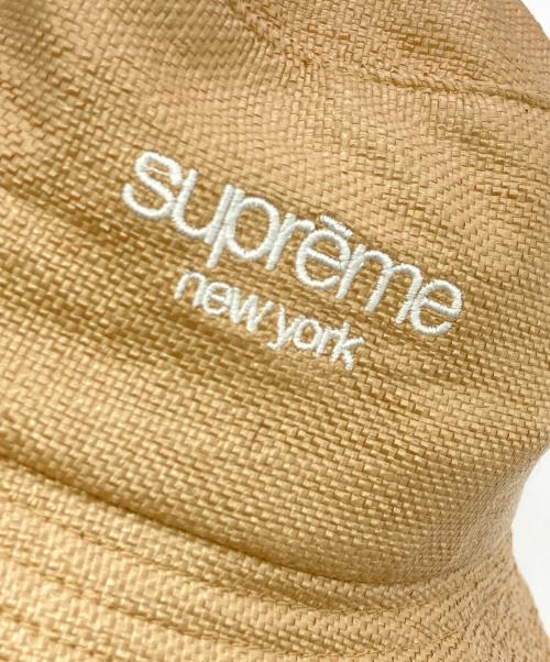 SUPREME（シュプリーム）Supreme (シュプリーム) Raffia Crusher ブラウン サイズ:Ｆｒｅｅの古着・服飾アイテム
