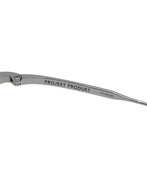 PROJEKT PRODUKT（プロジェクトプロダクト）PROJEKT PRODUKT (プロジェクトプロダクト) アイウェア シルバー サイズ:48口23-155の古着・服飾アイテム