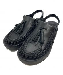 noir kei ninomiya×KEEN（ノワール ケイ ニノミヤ×キーン）の古着「UNEEK PLM Tassel/ユニークピーエルティータッセル」｜ブラック