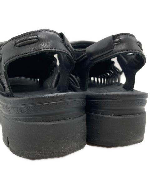 noir kei ninomiya（ノワール ケイ ニノミヤ）noir kei ninomiya (ノワール ケイ ニノミヤ) KEEN (キーン) UNEEK PLM Tassel/ユニークピーエルティータッセル ブラック サイズ:28の古着・服飾アイテム