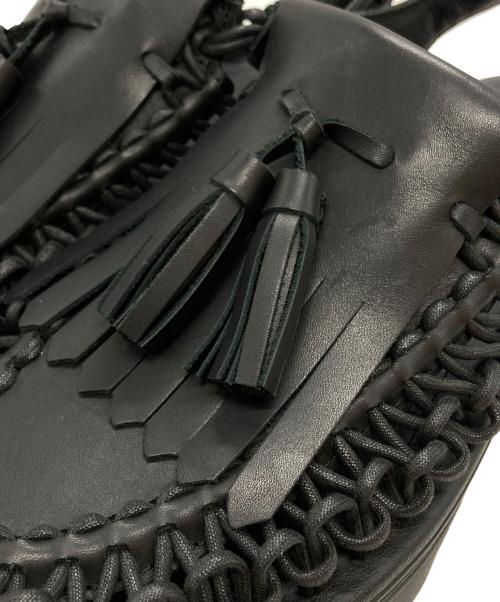 noir kei ninomiya（ノワール ケイ ニノミヤ）noir kei ninomiya (ノワール ケイ ニノミヤ) KEEN (キーン) UNEEK PLM Tassel/ユニークピーエルティータッセル ブラック サイズ:28の古着・服飾アイテム