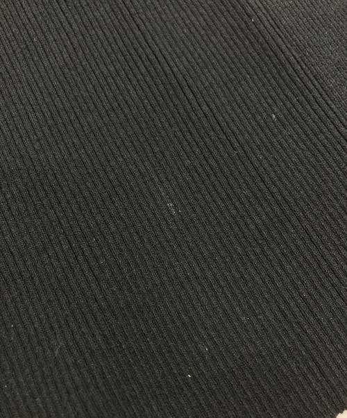 DEUXIEME CLASSE（ドゥーズィエム クラス）Deuxieme Classe (ドゥーズィエム クラス) DINER RIB Vネックカーディガン ブラック サイズ:Freeの古着・服飾アイテム