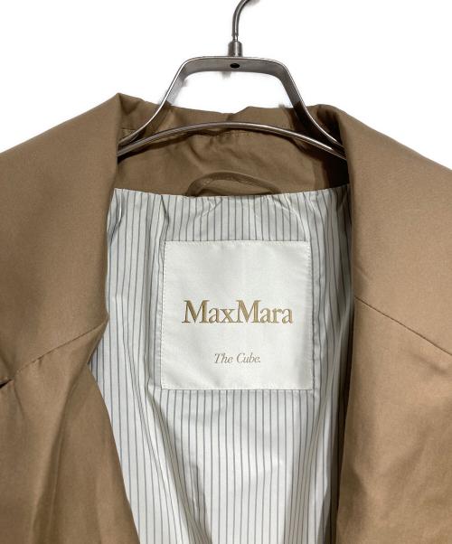 MaxMara（マックスマーラ）MaxMara (マックスマーラ) ツイル スプリングコート/Twill spring coat ベージュ サイズ:42の古着・服飾アイテム