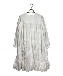merlette（マーレット）の古着「ESSAOUIRA DRES/エッサウィラ ドレス」｜ホワイト