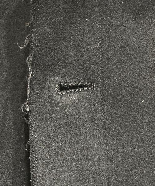 HYKE（ハイク）HYKE (ハイク) MELTON HOODED WORK COAT/メルトンフーデッドワークコート ブラック サイズ:1の古着・服飾アイテム