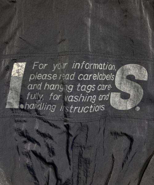 ISSEY MIYAKE（イッセイミヤケ）ISSEY MIYAKE (イッセイミヤケ) バックロゴボンバージャケット/Back logo bomber jacket ネイビー サイズ: 9(ウィメンズ規格)の古着・服飾アイテム