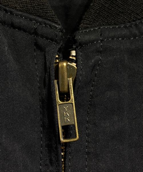 ISSEY MIYAKE（イッセイミヤケ）ISSEY MIYAKE (イッセイミヤケ) バックロゴボンバージャケット/Back logo bomber jacket ネイビー サイズ: 9(ウィメンズ規格)の古着・服飾アイテム