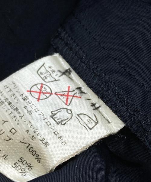 ISSEY MIYAKE（イッセイミヤケ）ISSEY MIYAKE (イッセイミヤケ) バックロゴボンバージャケット/Back logo bomber jacket ネイビー サイズ: 9(ウィメンズ規格)の古着・服飾アイテム