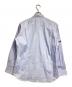 COMME des GARCONS SHIRT (コムデギャルソンシャツ) クレイジーパターンストライプシャツ/Crazy Pattern Stripe Shirt ブルー×ホワイト サイズ:M：35000円