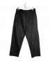 COMME des GARCONS SHIRT（コムデギャルソンシャツ）の古着「W/Pツイルサイドアジャストパンツ/W/P Twill Side Adjust Pants」｜ブラック