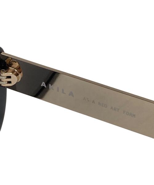 akila（アキラ）AKILA (アキラ) サングラス ブラック サイズ:55口16-145の古着・服飾アイテム