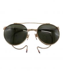 Thom Browne（トムブラウン）の古着「サングラス」｜ゴールド