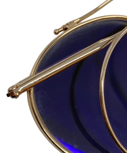 Thom Browne（トムブラウン）Thom Browne (トムブラウン) サングラス ゴールド サイズ:52口21-110の古着・服飾アイテム