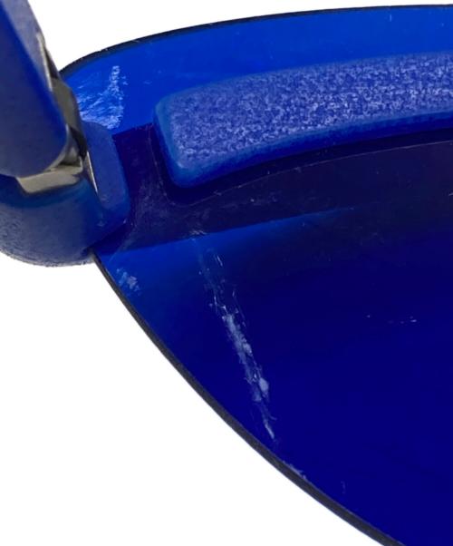 MYKITA MYLON（マイキータ マイロン）MYKITA MYLON (マイキータ マイロン) Maison Margiela (メゾンマルジェラ) ブルーシールドサングラス ブルー サイズ:SIZE 140の古着・服飾アイテム