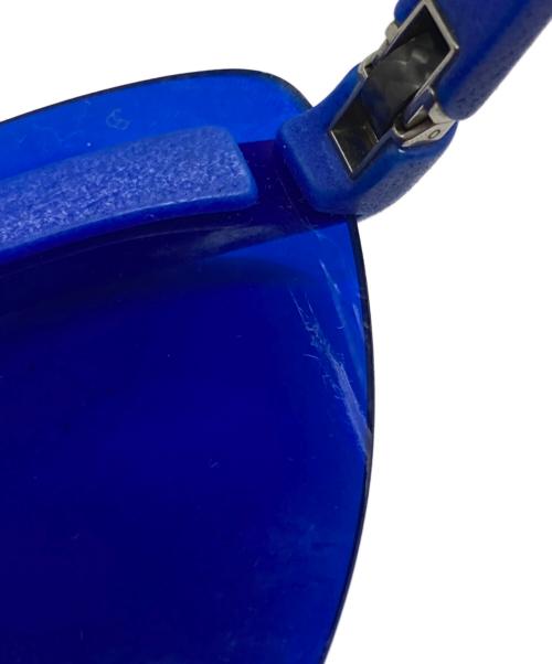 MYKITA MYLON（マイキータ マイロン）MYKITA MYLON (マイキータ マイロン) Maison Margiela (メゾンマルジェラ) ブルーシールドサングラス ブルー サイズ:SIZE 140の古着・服飾アイテム