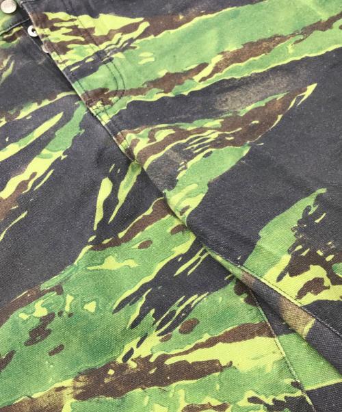 stussy（ステューシー）stussy (ステューシー) TIGRIS CANVAS BIG OL JEAN グリーン サイズ:30の古着・服飾アイテム