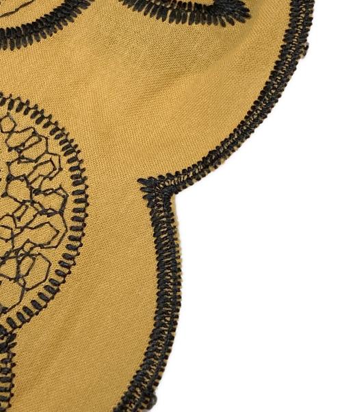 TOGA VIRILIS（トーガ ビリリース）TOGA VIRILIS (トーガ ビリリース) 半袖刺繍シャツ/Embroidery S/S shirt ブラウン サイズ:46の古着・服飾アイテム