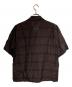 Needles (ニードルズ) カバナシャツ/Cabana Shirt - Plaid Jacquard - ブラウン サイズ:M：13000円