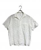 TOGA VIRILISトーガ ビリリース）の古着「Lace S/S shirt」｜ホワイト