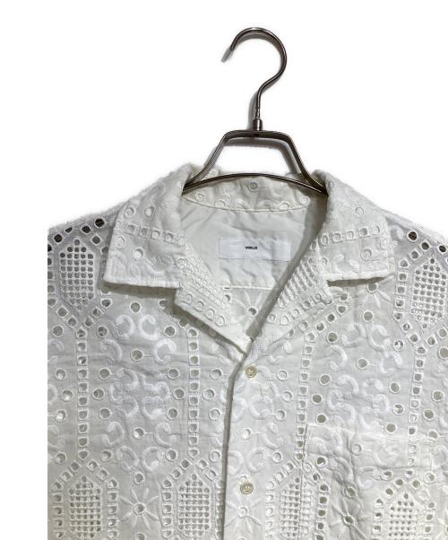 TOGA VIRILIS（トーガ ビリリース）TOGA VIRILIS (トーガ ビリリース) Lace S/S shirt ホワイト サイズ:46の古着・服飾アイテム